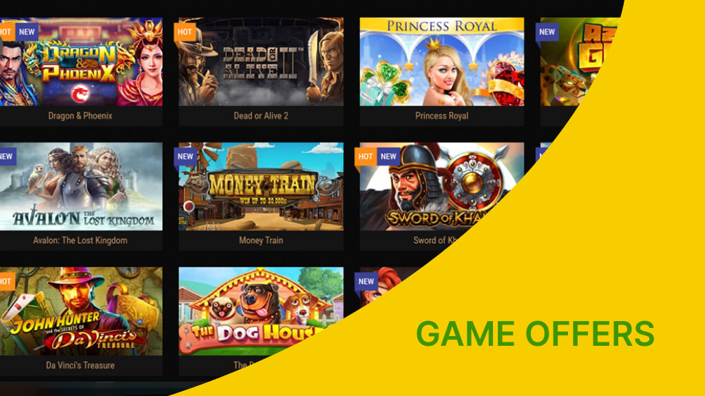 King Billy casino Game offers
